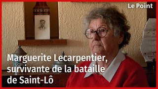 Débarquement en Normandie : Marguerite, survivante de la bataille de Saint-Lô