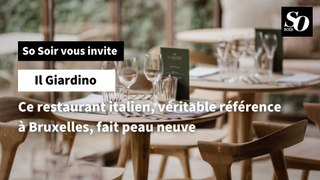 Ce restaurant italien, véritable référence à Bruxelles, fait peau neuve