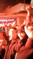 Bobotoh berpesta usai Persib berhasil menjadi juara liga 1