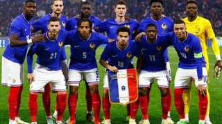 Les sélectionnés de l'équipe de France pour l'Euro 2024.