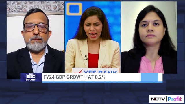 India's FY24 GDP Growth At 8.2%, Q4 GDP Growth At 7.8% I India GDP Data