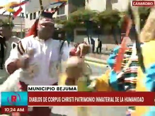 Carabobo | Mcpio. Bejuma vibra al ritmo del movimiento cultural de los Diablos del Corpus Christi