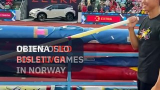 EJ Obiena breaks pole again but ties for silver in Norway