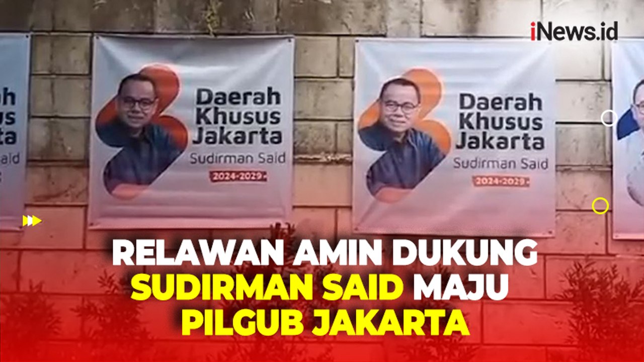 Sudirman Said Didukung Relawan Amin Maju Pilgub Jakarta, Dinilai Dapat Cegah Polarisasi