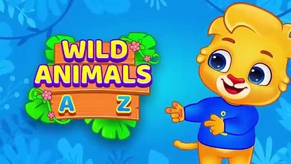 Learn Alphabet for Kids with Animals _ ABC Song _ ABCD Educational Videos by RV AppStudios(720P_HD)