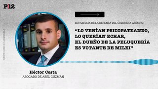 El abogado del colorista asesino explicó su estrategia de defensa: 