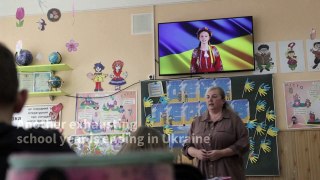 Exhausting school year of bombs and alerts ends in Ukraine