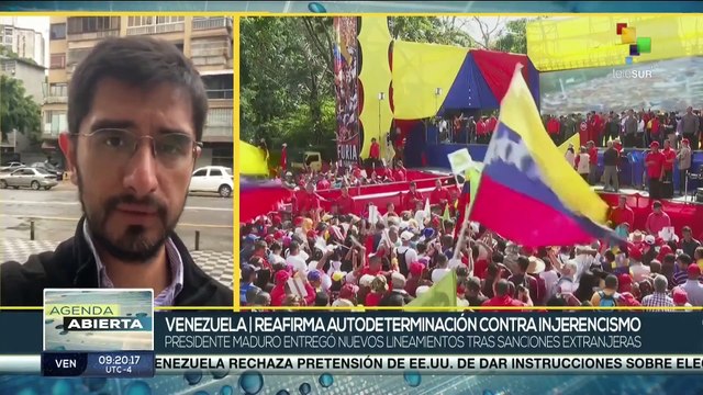 Venezuela reafirma autodeterminación ante la injerencia