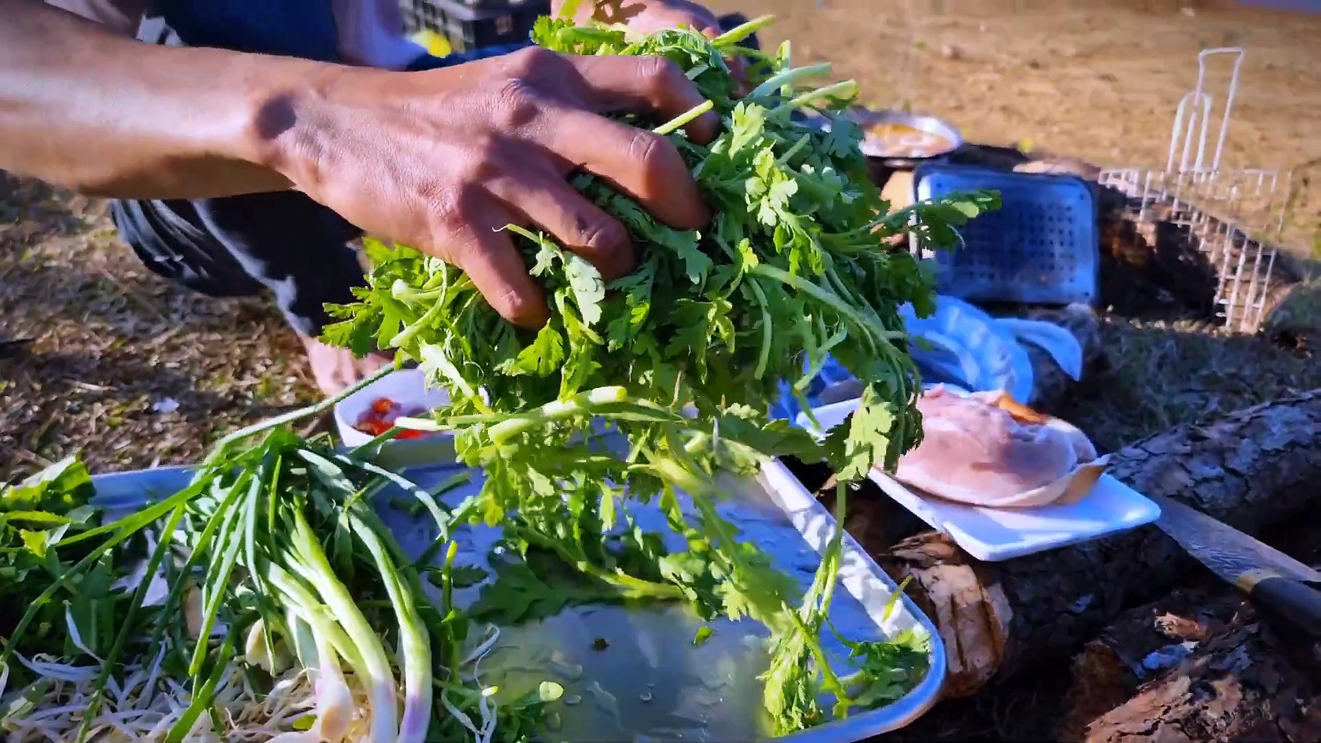 Camping in Dalat City near Suoi Vang Lake