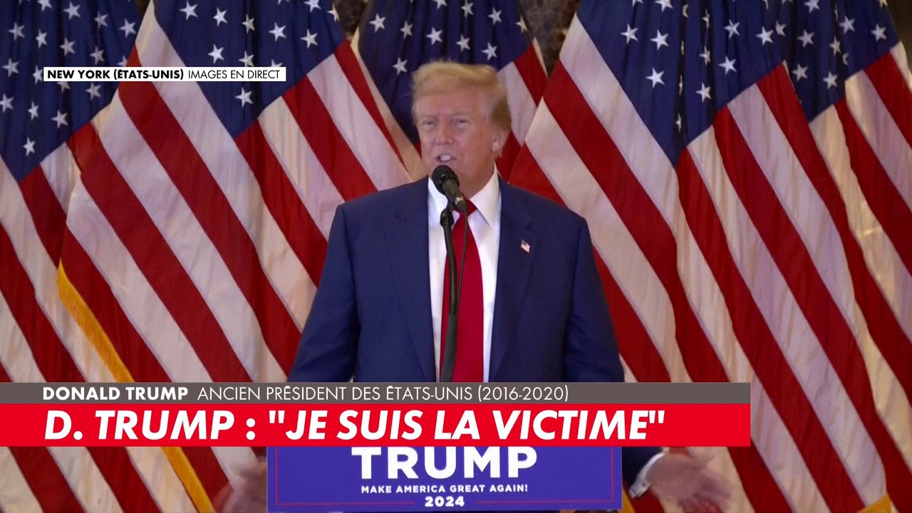 Donald Trump : «Je suis la victime. Il n’y a jamais eu de juge aussi corrompu, c’était un procès truqué»