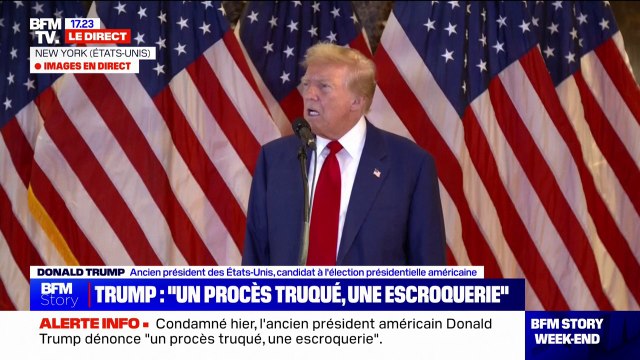 Affaire Stormy Daniels: Ce n'étaient pas des crimes estime Donald Trump, après sa condamnation pour falsifications de documents comptables