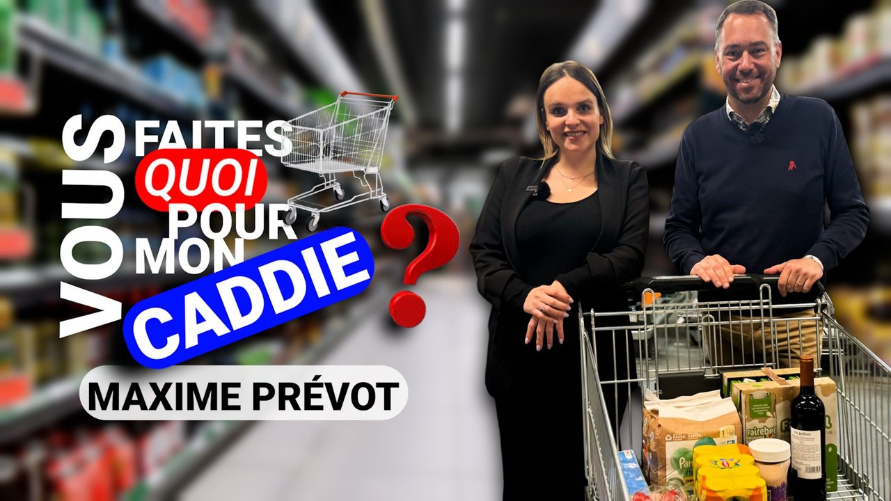 On a fait les courses avec Maxime Prévot, le président des Engagés!