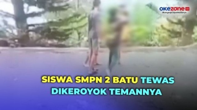 Siswa SMPN 2 Batu Tewas Dikeroyok Temannya, Aksinya Direkam dan Dijadikan Status Medsos Pelaku