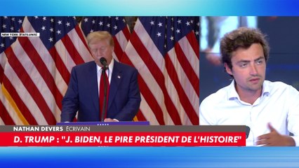Nathan Devers : «Donald Trump est dangereux pour la politique américaine, son projet attaque la vie démocratique»