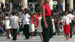 WATCH: Europalia festival gets Brussels dancing