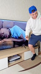 You can't touch dad when he's sleeping  MEMES  #memes #funny #comedy