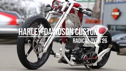 Harley-Davidson Custom: RADICAL OVER 26 * A&T Design