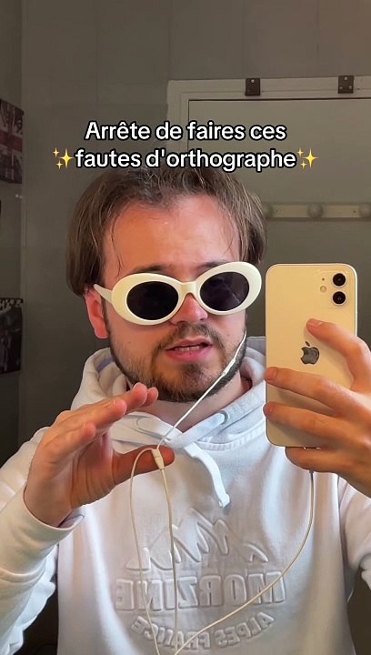 Arrête de faires ces fautes d'orthographe