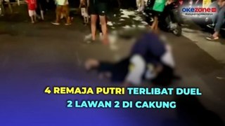 4 Remaja Putri Terlibat Duel 2 Lawan 2 di Cakung Disaksikan Puluhan Temannya