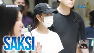 South Korean singer at actress na si IU, nasa bansa na para sa kanyang concert bukas | Saksi