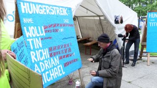 Für's Klima: Berliner Hungerstreikender will bald auch nicht mehr trinken