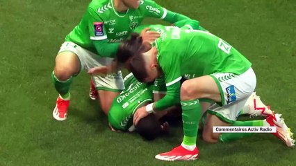 Barrages aller de Ligue 1 : une longueur d'avance pour les Verts !