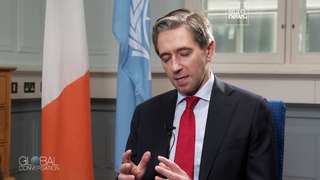 Simon Harris: la solución de dos Estados en Oriente Próximo es el camino hacia la paz