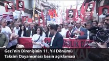 Taksim Dayanışması basın açıklaması: Gezi'nin 11. yılında Taksim'de anma ve basın açıklaması düzenlendi