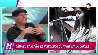 Gabriel Cartañá hablando de la pericia psicológica que le hizo a Nahir Galarza