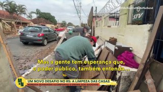 Moradores do Rio Grande do Sul arregaçam as mangas para reconstruir o que perderam