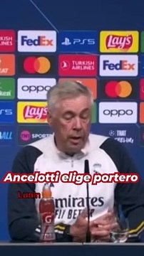 Ancelotti elige a Courtois