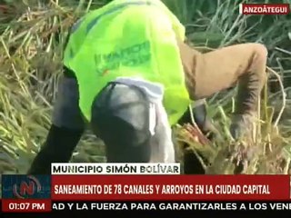 Anzoátegui | Desplegado plan de limpieza para optimizar drenaje pluvial de alcantarillados