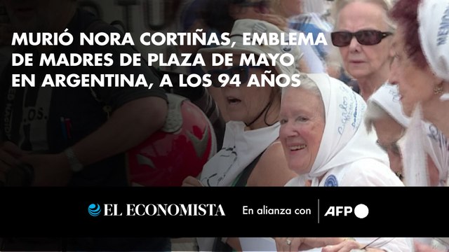 Murió Nora Cortiñas, emblema de Madres de Plaza de Mayo en Argentina, a los 94 años