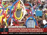 Caracas | Pqa. Macarao se moviliza en contra de las sanciones imperialistas impuestas a Venezuela