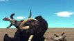 Top 50 Komodo vs Mammoth Animation 3D Cartoon Fighting Game Must watch