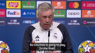 Ancelotti confirms who will start in goal in Champions League final