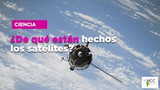 ¿De qué es­tán he­chos los sa­té­li­tes?