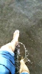 walking at the sea #shorts #viral #trending #foryou #tiktok #delicious #gaming #reels#dailymotion #France #Pakistan #Algeria #India #USA #Iran #entertainment #tour #fun