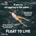 Watch: If you find yourself in difficulty in the water...here’s what to do, it could save your life!