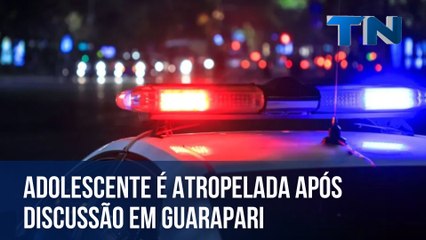 Adolescente é atropelada após discussão em Guarapari