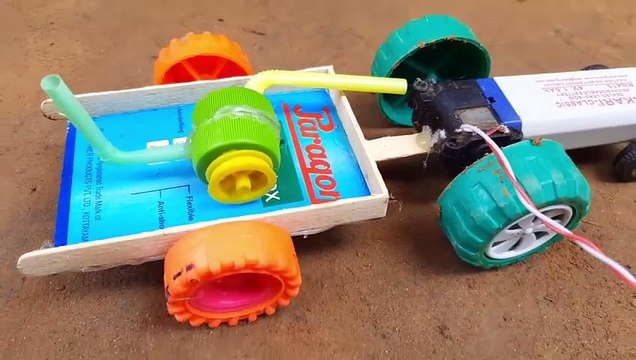 How to make mini water pump diy tractor _ Machine project _ Mini farming