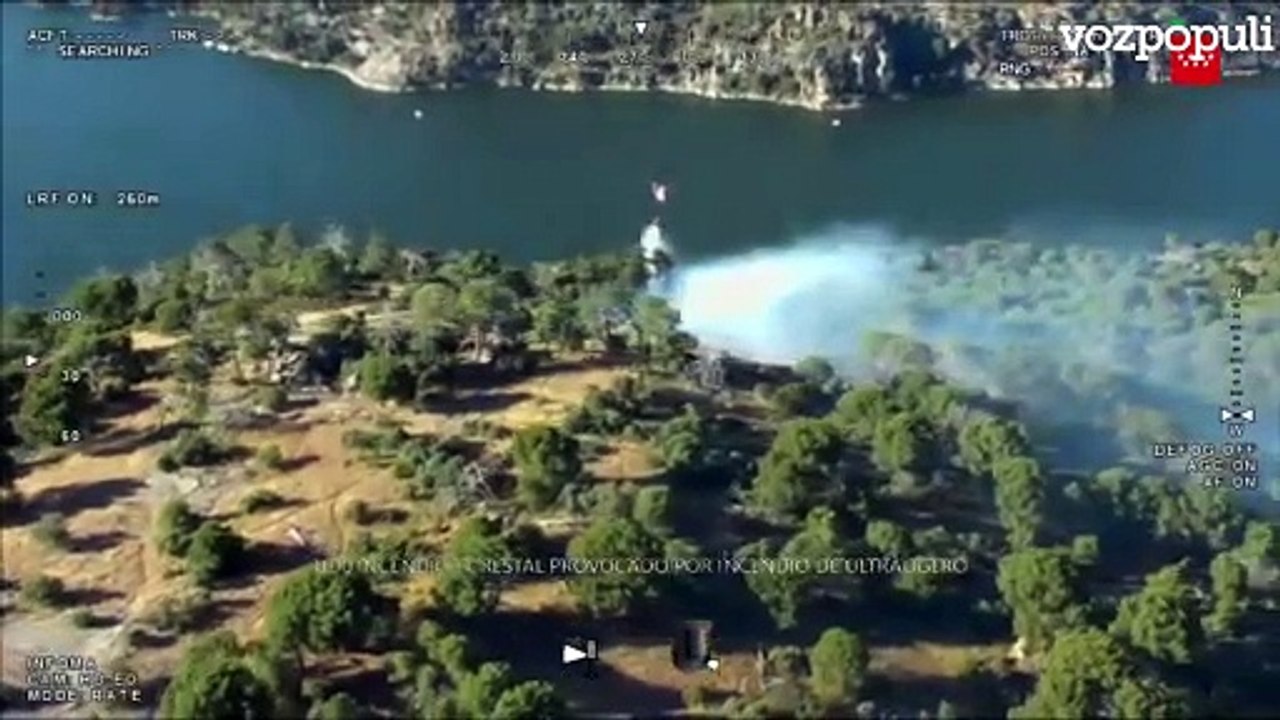 Una avioneta se estrella en el Pantano de San Juan