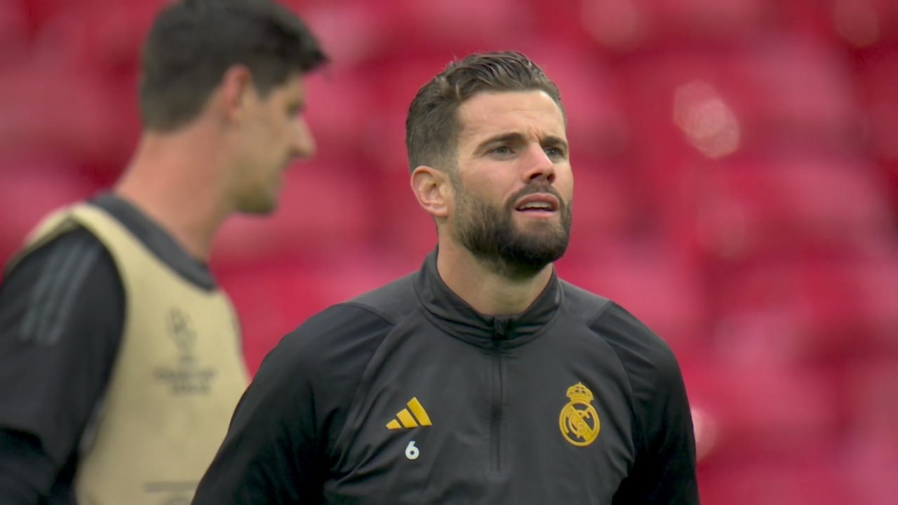 Carlo Ancelotti leads Madrid training at Wembley ahead of Dortmund Champions League final