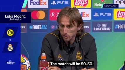 Descargar video: Modric rubbishes 'favourites' tag ahead of Champions League final