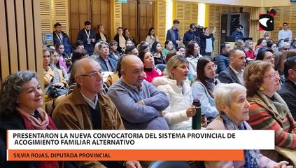 Presentaron la nueva convocatoria del Sistema Provincial de Acogimiento Familiar Alternativo