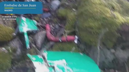 Una avioneta se estrella en una zona "de muy difícil acceso" en Madrid