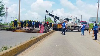 Quatro mortos por queda de ponte em Barranquilla