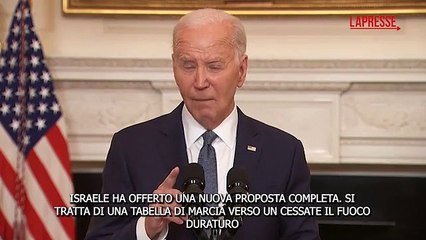 Tải video: Medioriente, Biden: «Israele ha offerto ampio accordo per cessate il fuoco a Gaza»