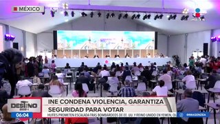 Guadalupe Taddei condena la violencia durante el proceso electoral