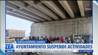 Ayuntamiento de Tuxtla Gutiérrez suspende actividades